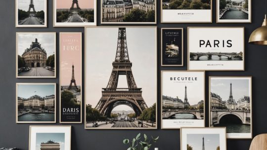 Décorer avec Style: Découvrez les Plus Belles Affiches de Paris pour Embellir Votre Intérieur – Grande Maison