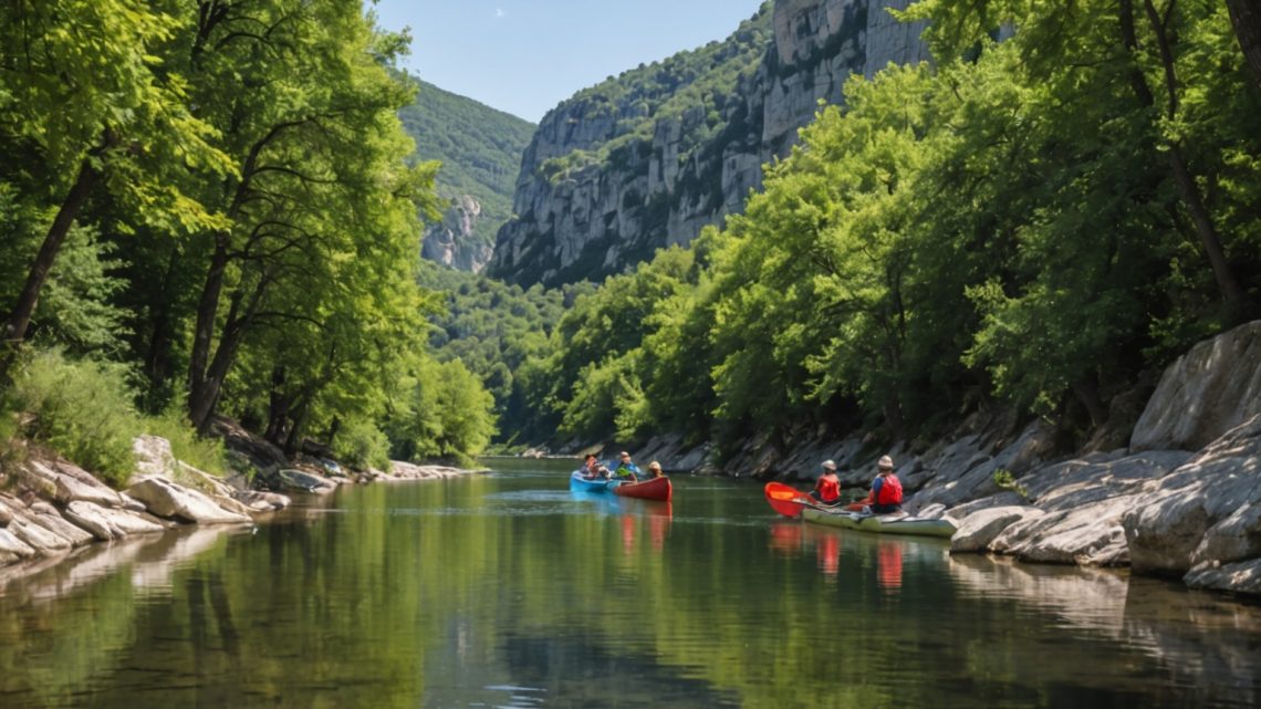 Découvrez les Meilleurs Parcours en Canoë en Ardèche pour une Aventure Familiale Inoubliable!