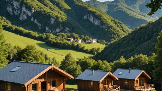 Chalets perchés au Pays Basque : Découvrez le Camping avec Vue Imprenable sur la Nature